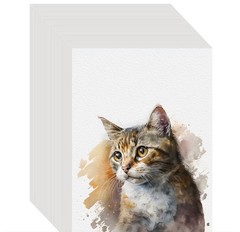 Bulk Watercolor Paper 5”x7” 50 Pieces White Cold Press Pads New Without Box