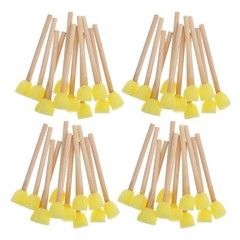 50 Pcs Children’s Paint Brushes Decoupage Arts and Crafts Supplies