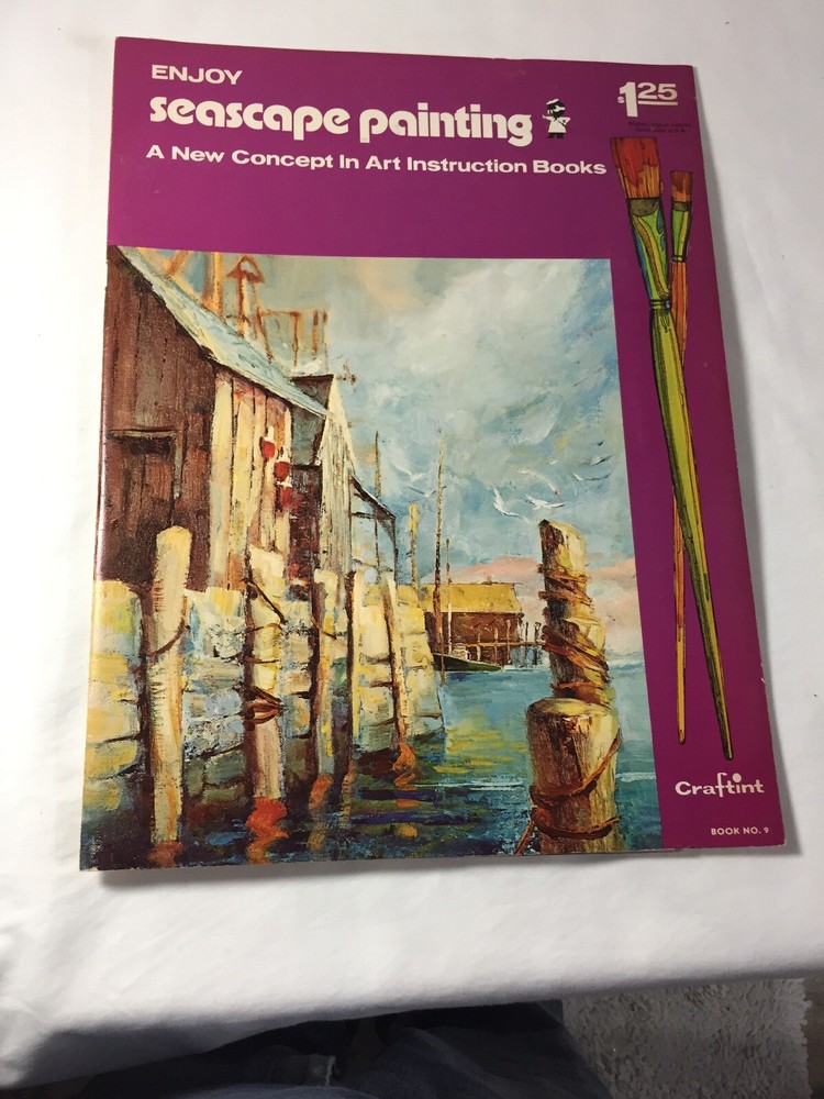 Craftint “Enjoy Seascape Painting ” A new concept in art instruction No. 9