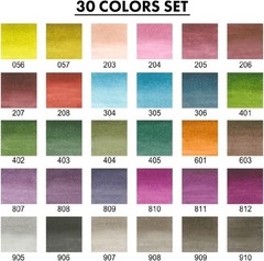 30 Color ZIG Clean Color Real Brush Pens – Versatile Tools for Art & Calligraphy