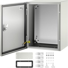 NEMA Steel Case, Dimensions 16x12x8 inches, NEMA 4X Steel Electric Enclosure…