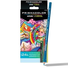 Assorted Colors 24 Sketching Drawing Coloring Scholar Colored 24.0 Count Adult