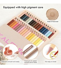 Kalour Portrait Collection 36 ct Oil-Based Colored Pencils Set Multicolor