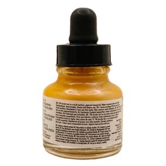 Daler Rowney FW Pearlescent Acrylic Ink AUTUMN GOLD 126 Artists Ink 1 oz. Pot
