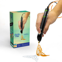 3Doodler Flow Essentials 3D Printing Pen Set Open Box Tested Works