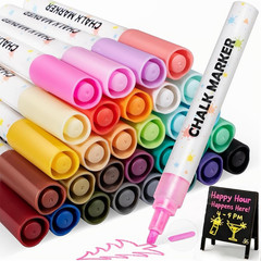 Chalk Markers – 30 Washable Liquid Chalk Markers for Blackboard,Window Markers P