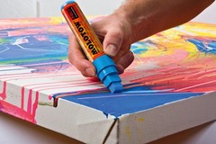 ONE4ALL Acrylic Paint Marker, 4mm, Petrol, 1 Each (227.219)