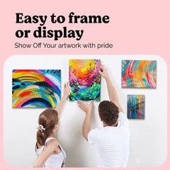 Bulk Canvas Panels 20 Pack – Primed Blank Sizes 5×7, 8×10, 9×12, 11×14