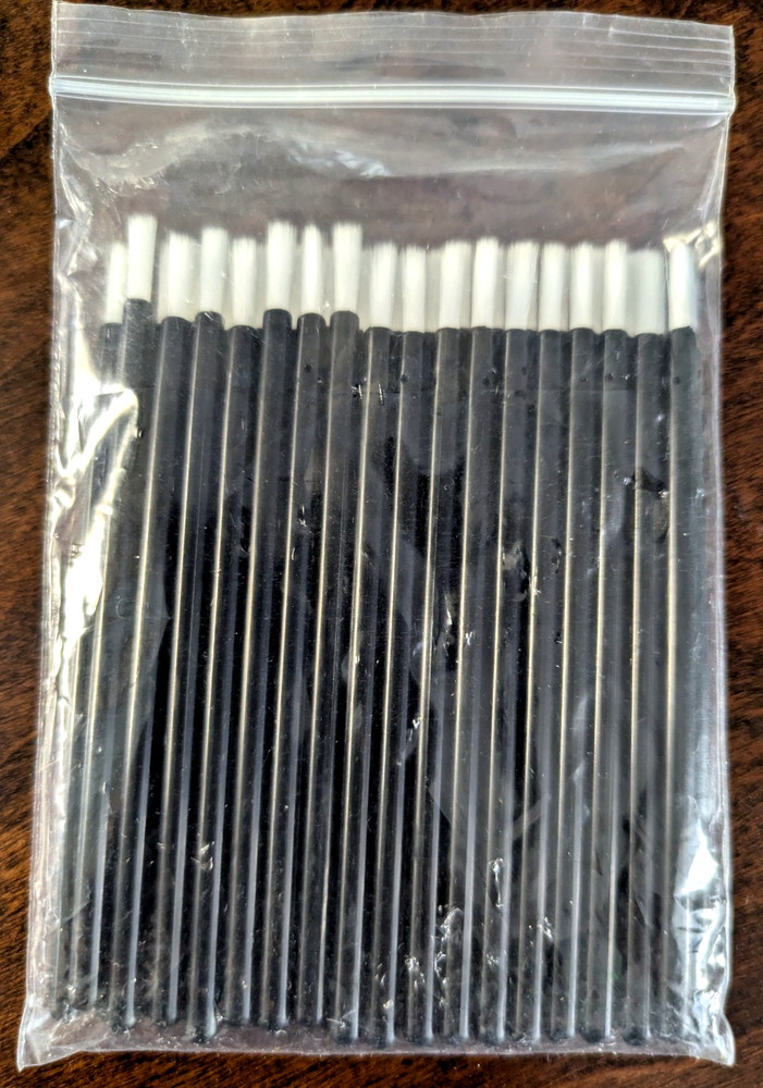 35-Pack Disposable Face Painting Brushes 3.5″