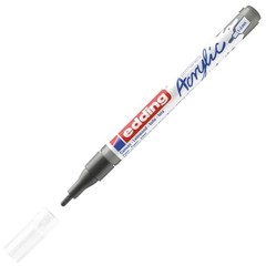 5300 acrylic marker fine – grey – 1 waterproof 04: 1 Pen – Anthracite matt
