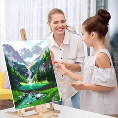 AOSGEDY 6 Pack Paint by Numbers for Adults Kids 12X16 inches, Multicolor