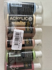 Stamperia Allegro Paint Set 6pcs – Acrylic Water Based Create Happiness Oh La La