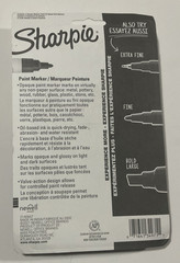 NEW! Sharpie 5ct Oil Based Medium Paint Markers Works w wood & glass FREE ship!