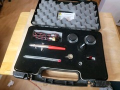 New Old Stock Made In USA Snap-on BF175TA Professional Airbrush Set In Case