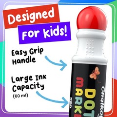 50 Dot Markers Bulk Classroom Pack (10 Colors W/Gold, 5 Activity Books) | Was…