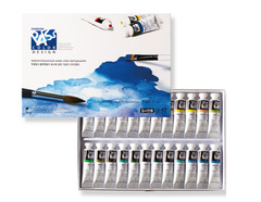Shinhan Professional PASS Hybrid Watercolor Gouache Paint 48 Colors 20ml Set Pro