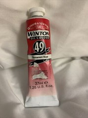 Winton Oil Color 37 ml Tube – Permanent Rose