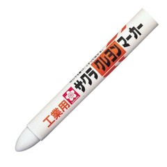 SAKURA Crayon Marker GHY#50(10) White 10 Pieces