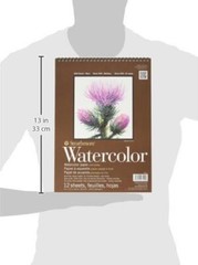 Strathmore 440-1 400 Series Watercolor Pad, 9″x12″ Assorted Sizes , Styles