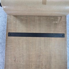 Rustic Wood Kraft Paper Roll Holder Wall Mounted Note Dispenser Message Board