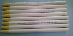 Vintage 8-count Faber Castell Peel-Off MagicRub 1960 74201 un-used