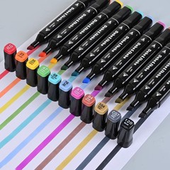60 Color Alcohol Marker Pens, Bright Permanent Markers For Coloring, Markers …