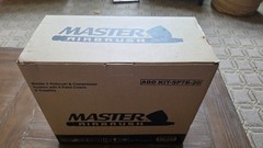 Master Airbrush Professional 3 System With Compressor and 6 Color Primary Paint
