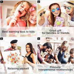 Paint by Numbers Kit DIY Canvas Painting Set for Adults Kids Home Decor Gift DIY