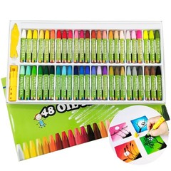 Oil Pastels Set of 48 Assorted Colors, Non-Toxic Soft Oil Pastel Crayons for …
