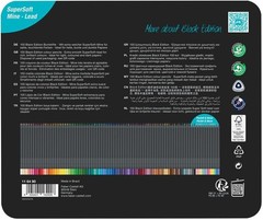 Break-Resistant Lead Pencils, 100 Color Pack