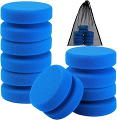 Convenient 6 Pack Blue Sponge Applicators – Art, Crafts & Car Care Essentials