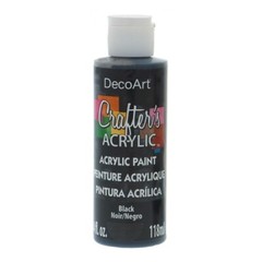 DECOART Black Acrylic Paint FREE SHIPPING