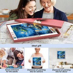 5D Diamond Painting Kit 12 x 12 Inch DIY Multicolor Art Craft