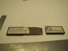 VINTAGE STAEDTLER MARS LUMOGRAPH LEAD PENCIL PACKAGE NO 1904 10 LEADS