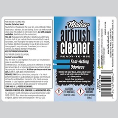 Medea Airbrush Cleaner 4oz Ready-to-Use Solution for All Paints & Tools
