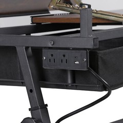 Stable Support Drafting Table Art Desk With Triangle Legs And Pencil Ledge