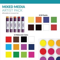 Royal & Langnickel Mixed Media Artist Pack 9 X 12 Multi