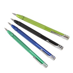 4PCS Magnetic Scribing Pens With Ruler Tungsten Carbide Scriber Marking For Tile