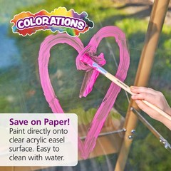 Colorations 3-Way Indoor & Outdoor Acrylic 23 in L x 25.5 W x 47 H, Tan