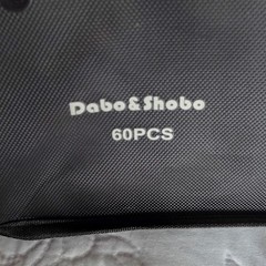 Dabo&Shobo 60PCS Multicolor Alcohol Markers Set w/ Black Zip Carrying Case