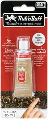 Amaco Rub ‘n Buff Metallic Wax Finish .5 Fluid Ounce-European Gold
