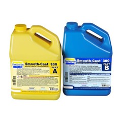 Liquid Plastic Smooth Cast 300 Ultra Low Viscosity Bright White Gallon Unit