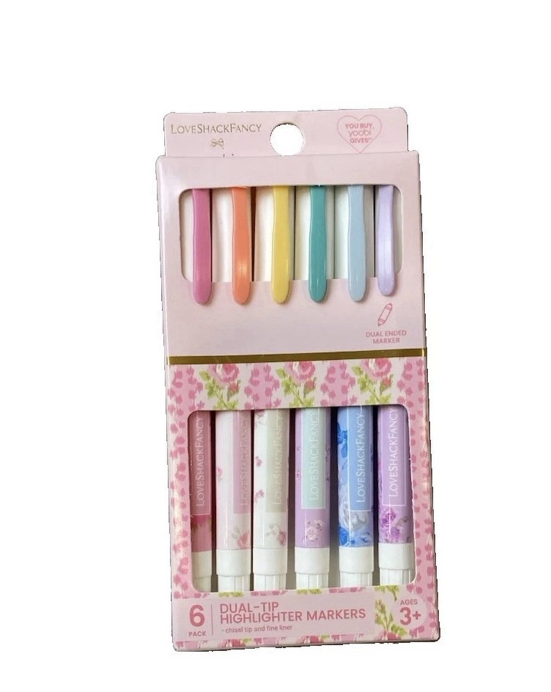 LoveShackFancy x Target – 6pk Double Ended Markers