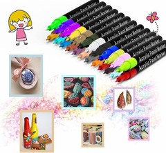 Acrylic Paint Pens for Rock Painting – Set 1 Count (Pack of 24), [Multiple]