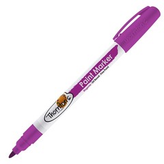 Thornton’s Art Supply Oil-Based Paint Marker, Fine Point, Magenta Ink