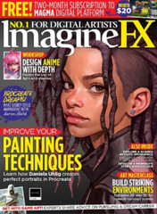 IMAGINE FX NO.1 FOR DIGITAL ARTIST NO.236 MARCH 2024 | PAINTING TECHNIQUES
