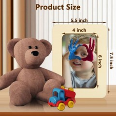 20 PCS Wooden Picture Frames for Crafts DIY Wood Picture Frames Unfinished So…