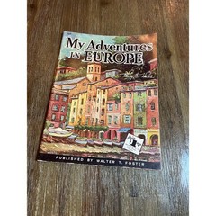 Vintage Walter T Foster My Adventures in Europe Mary E Hicks Art Book 127