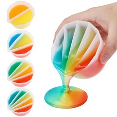 4 PCS Silicone Split Cups Paint Pouring 7oz/200ml Resin Mixing Epoxy Art