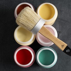 FolkArt Home Decor Chalk Furniture & Craft Paint 8 Fl Oz (Pack of 1), Oatmeal